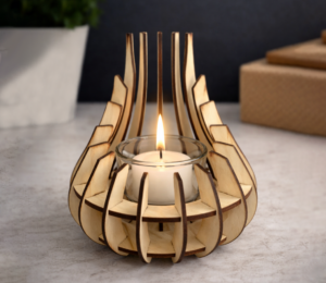 Tealight Wooden Candle Holder