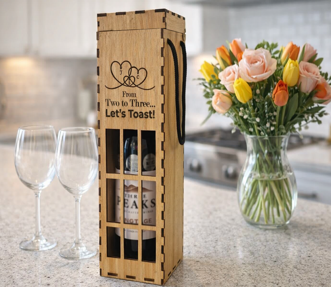 Wine Bottle Gift Box - Image 5