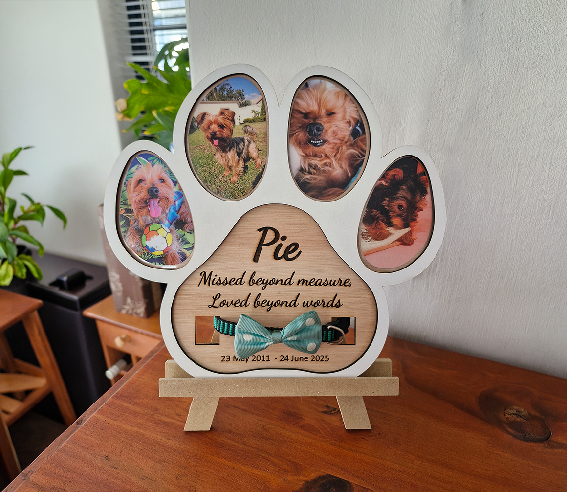 Wooden Pet Stand Memorial - Image 2